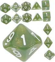 Toyvian 2 Sets Creative Multi Sided Game Dice Party Props for Board Games Fun Accessories for Home Bars and Ktv Made with Quality Materials