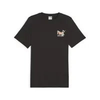 在飛比找蝦皮商城優惠-PUMA 短T 流行系列 JUICERY 黑橘 短袖 T恤 