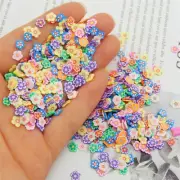 1000 PCS 3D Polymer Slices DIY Nail Art Slime Supplies Charms Slime Making