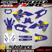 Custom Graphics Kit MONTE CARLO Yamaha WR 450F 2016 2017 2018 decals sticker kit
