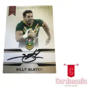 NRL - 2013 Rugby Trading Card Collection Signature Set ~ Billy Slater #/167