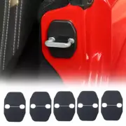 5X Car Door Lock Cover Protection Trim for Jeep Wrangler JK 07-18 &Compass 07-19 (for: Jeep)