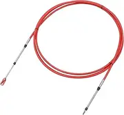 1pcs 16ft 197 Inch Marine Type 3300/33C Throttle Shift Remote Control Box Cable with Clevis for Yamaha Outboard Engine Boat Motor Steering System Red Auto Replacement Parts