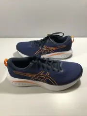 Asics Gel-Excite 10 Men's Size 10.5 Deep Ocean Blue Bright Orange New In Box.