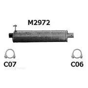 Redback Mufflers Bolt-On to suit 504 70. Aust FM - M2972