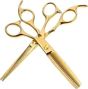 Hairdressing Scissor Set Stainless Steel Barber Scissors Hair Thinning Scissor Hair Salon Cutting Tool Home Barber Accessory
