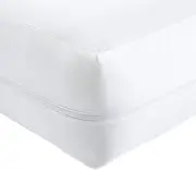 Olivia Rocco Anti Bed Bug Zipped Waterproof Mattress Total Encasement Protector Cover, Double