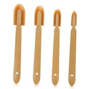 4pcs Caulking Spatulas, 4 Sizes Set Rubber Caulking Finishing Tool Caulk