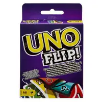 在飛比找蝦皮購物優惠-UNO FLIP 經典紙牌遊戲 小盒損