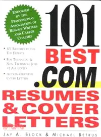 在飛比找三民網路書店優惠-101 BEST DOT-COM RESUMES AND C