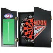 Essendon Bombers AFL Dart Board and Cabinet Set Christmas in July Sale
