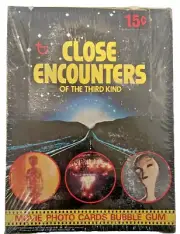 1978 Topps Close Encounters of the Third Kind Sealed Wax Box - MINT!