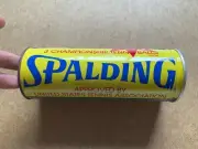 VINTAGE SPALDING 3 CHAMPIONSHIP YELLOW TENNIS BALLS CAN NEW NOS
