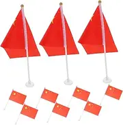 INOOMP 15Pcs Car Flagpole Replacement Durable Suction Cup Bases for Use Elegant Design for Vehicle Decoration