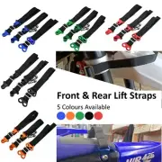 Motorcycle Enduro Lift Strap Front and Rear Rescue Strap Tugger Strap Motorbike