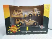 1994 Ertl Die Cast Caterpillar Construction Set 1/64 Scale Very Good Condition