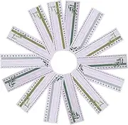 KALLORY Versatile Classroom Decor 60 Sheets of Blank Name Tags for Desk Whiteboard Blackboard More Home School Use
