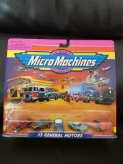 Micro Machines The Original Scale Miniatures #3 General Motors NOS