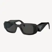 Prada 17WS Sunglasses Black Frame Women Men WITH BOX