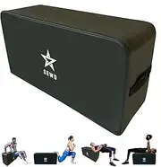 Pilates and Yoga Bench by SEWD – Portable Workout Bench for Full Body Exercise with Handle – Weight Training, AB Workout, Hip Thrust and Glute Training Home Gym Equipment