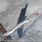 Hand Forged D2 Steel Sword Survival Knife Blade Traditional Machete Knife