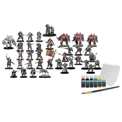 Steamforged Games Warmachine Khador Winter Korps Core Expansion Game Bundle