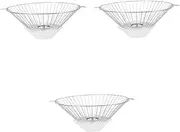 Zerodeko 3sets Range Hood Oil Mesh Filter Kitchen Exhaust Fan Hood Filters Replacement Set with Grease Trap Cup Sturdy Easy to Clean 2pcs*3