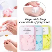 Sope Slice Bath Mini Soap Paper Portable Travel Camp Hiking Hand Cleaning Sheets