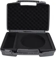 Satellite Hard Case, Large Capacity Satellite Carrying Travel Case Multifunctional Portable Satellite Mini Protective Hard Case for Mini Antennae, Mounting Brackets, Power Adapter