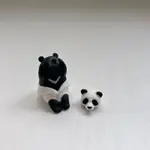 變裝動物 台灣黑熊 熊貓 公仔 扭蛋