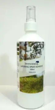 WWScenics WSGL-014 Layering Spray Adhesive Pump Action 500ml For Static Grass
