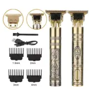 Professional Hair Clippers Trimmer Kit Men Cutting Machine Barber Tool