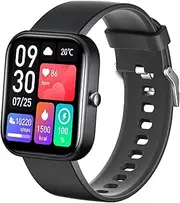 Price Dropper GTS-5 Bluetooth Watch for Android & IOS (5 Colors) – Watch to Make Calls & Send Texts – Fitness Tracker: 100 Sport Modes/Step Counter - Black, L*W*H=45.6*38*12.8mm