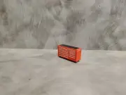 1/64 Custom scratch Farm red toolbox