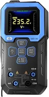 DMT-99 Digital Multimeter True RMS 10000 Counts Resistance Capacitance Frequency Temperature Current Voltage NCV Tester Used in Product R&D, Component Incoming Inspecti