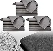 Thickened Magic Cleaning Cloth, Reuseable Streak Free Microfiber Cloth, Magic Fiber Microfiber Cleaning Cloths, Multipurpose Miracle Towels Rags for Kitchen, Window, Glass, Cars (20 * 30cm) (15pc)