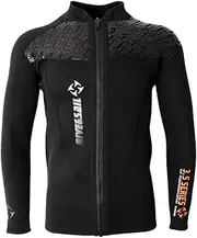 3mm Neoprene Mens Front Zip Wetsuit Jacket Long Sleeve Surfing Wetsuits Top
