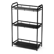 3 Tier Kitchen Bathroom Shelf Metal Shelving Spice Rack Storage Organizer