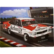Holden A9X Peter Brock 05 Tin Sign 40x30cm by Jenny Sanders