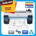 Canon IPF-670E A1 24" Large Format Inkjet Network Economic Printer w/ PFI-007