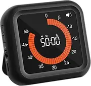 Visual Timer - Digital Visual Timer | Visuals Countdown Timers | Silent Visuals Timers | Time Manager School Supplies for Students Bathroom Teeth Brushing Exercises Kitchen Cooking Classroom