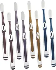 FOYTOKI Ergonomic Nanotoothbrush Replacement Heads 8pcs Soft Brush Heads for Daily Home Use