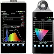 HP330 Spectrometer 380-780nm Light Color Temperature Meter Lab Spectrum Analytical Equipment for CCT CRI Testing for Home, Plant Growth Lab(HP330)