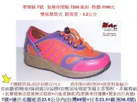 在飛比找Yahoo!奇摩拍賣優惠-零碼鞋 7號 Zobr路豹牛皮氣墊休閒鞋 7205 桃彩色 