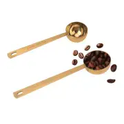 Coffee Scoop, Gold Stainless Steel Coffee Spoons Set, 1 tablespoon (15ml) and...