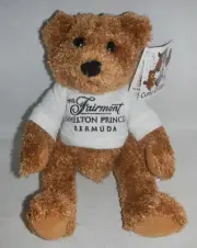 The Fairmount Hotel Hamilton Princess & Beach Club Bermuda 10" Plush Teddy Bear