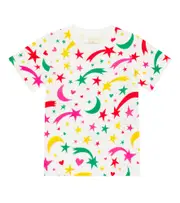 [Stella McCartney Kids] Stella McCartney Kids Printed cotton T-shirt Y 4 multicoloured