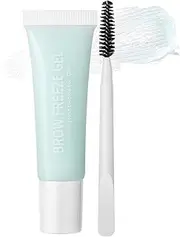Gel Eyebrows, Brow Fixing Glue, Quick Dry Waterproof Gel, Long-Lasting 12ml Natural Formula, Built-In Brush Applicator, Ideal for Festivals, Women and Girls Beauty Accessory