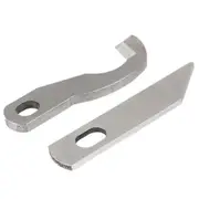 Serger Knife for Brother 929D 1034D 1134D Upper&Lower Knife XB0563001 X77683001 silver