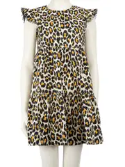 Leopard Print Mini Dress
